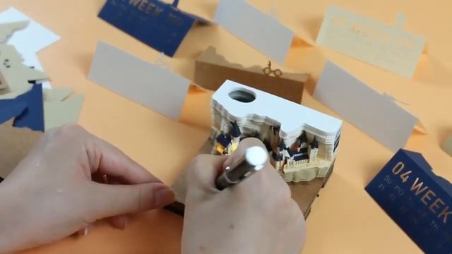 Magic 3D Calendar 2024: Magic Castle 3D Memo Pad & Weekly Planner | Review & Unboxing