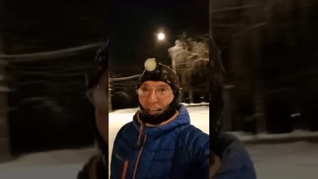 17.02.2025 г., ПН_14,8 км = 12,1км + 2,7км (беговая заминка), самый "морозный" бег в этом году