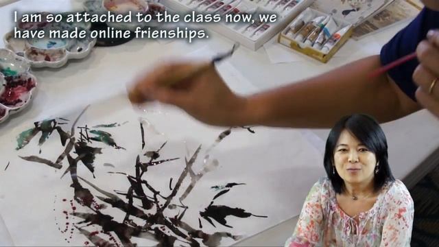 Chris Talks about Henry Li's Online Class and Live Workshop on Chinese Brush Painting