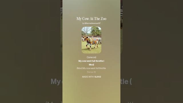 My Cow At The Zoo(1)
