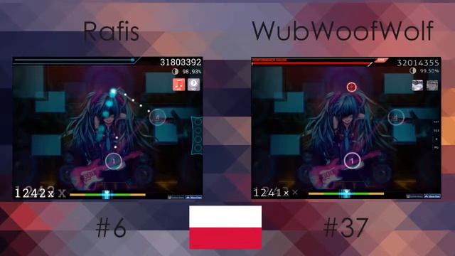 (osu!standard) Rafis vs WubWoofWolf +HDHR | Hatsune Miku - Mythologia's End [Myth0108ia]