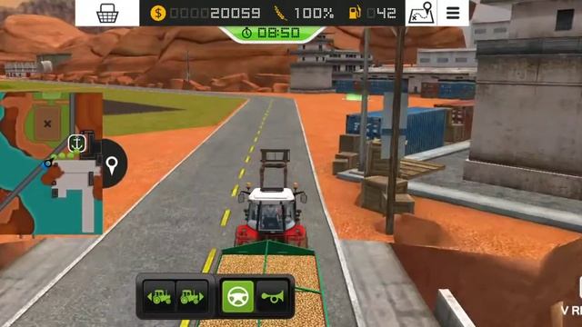 Играю в Farming simulator 18 от GIANTS SOFTWARE #8. Убираем пшеницу, делаем сено для коров