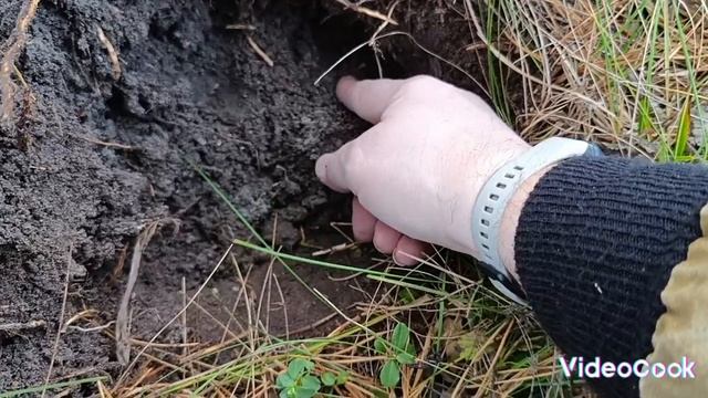 Разведка удалась - подкова,ложка,много денег и макет гранаты.mp4