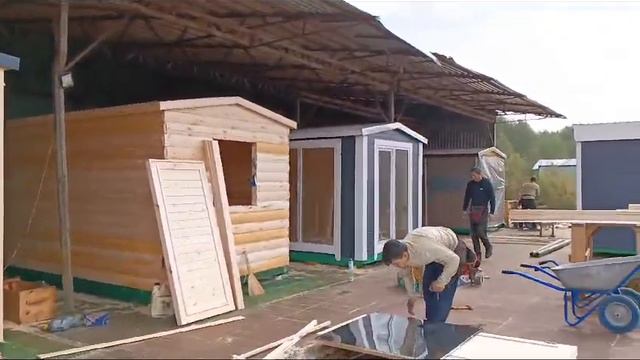 Производство мобильных бань компании ГлавБани