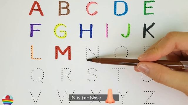 Learn the Letters of the English Alphabet from A to Z