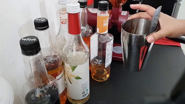 RESEP MUDAH COKLAT MINT BARISTA DARI BAHAN PREMIUM. KEMASAN BOTOL 250 ML