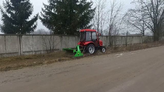 Тестовое мульчирование Kerland Pro 1600 И 2000-1 в работе