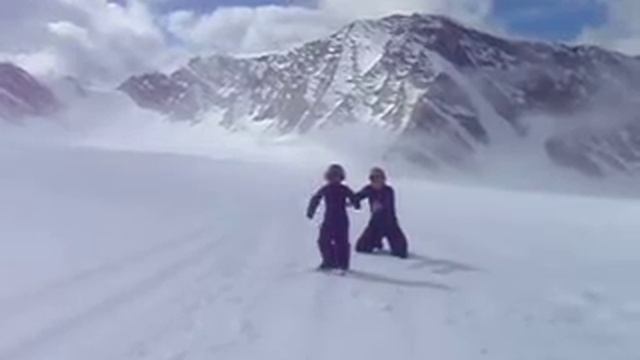 Matt Nolan at McCall Glacier