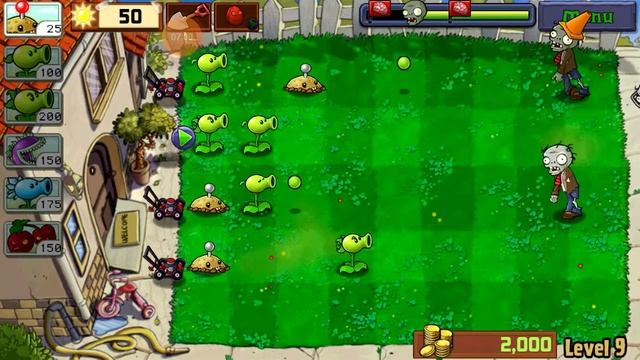 Растения против зомби.Часть 4.Plants vs.Zombies.Part.4###games
