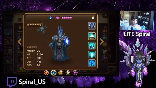 Summoners War - Best Lich in Necropolis B10 - Rigel or Fuco NB10