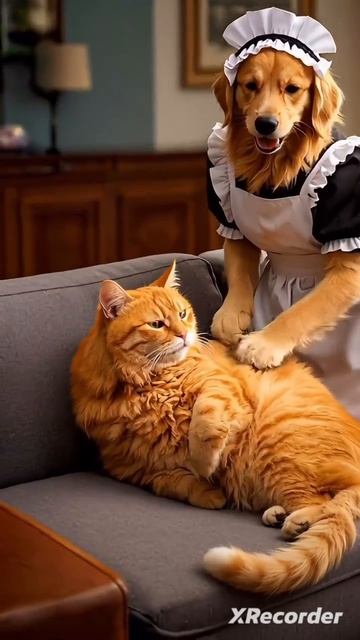кошка и собака
