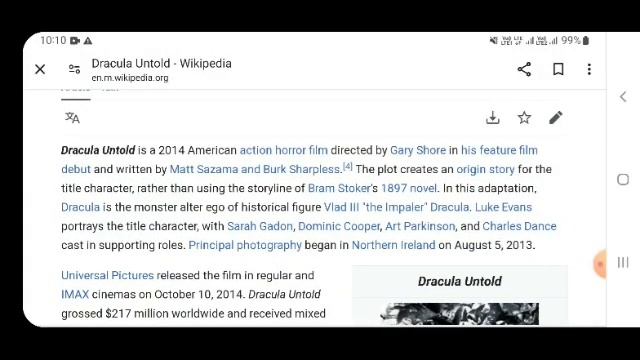 Dracula Untold Hollywood movie hindi fact and story |movies review |explained