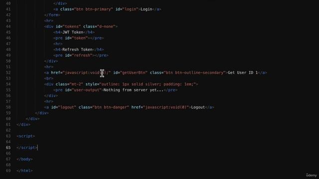 002 Serving HTML for our SPA