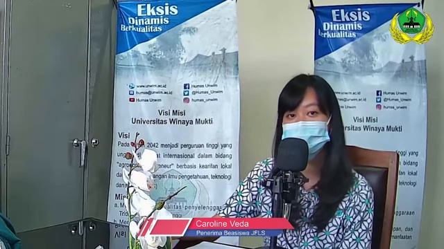 Ruang Humas Unwim bersama Penerima Beasiswa Jabar Future Leaders Scholarship