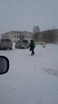 Возвращаемся со школы.