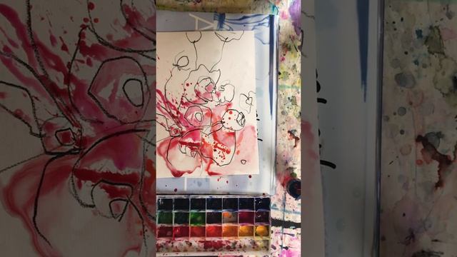 Aqua Grafik. Sketch . Eine Lektion aus dem Kurs "Aquagrafik. Teil 2" " auf www.udemy.com