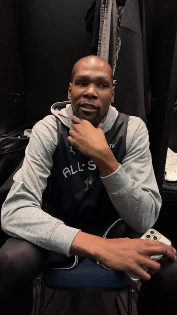 KD on being an OG and a 15x All-Star!