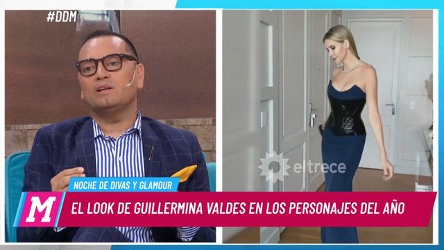 "Guillermina Valdes eligió un look desacertado" sentenció Fabián Medina Flores