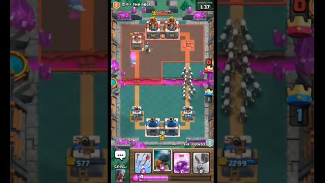 Испытание боевого тарана 2 на 2 Clash Royale