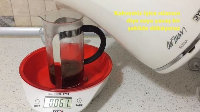 FİLTRE KAHVE NASIL YAPILIR (French Press ile Kahve Demleme)