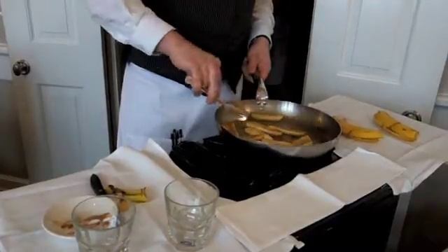 Bananas Foster, at Commanders Palace, New Orleans LA
