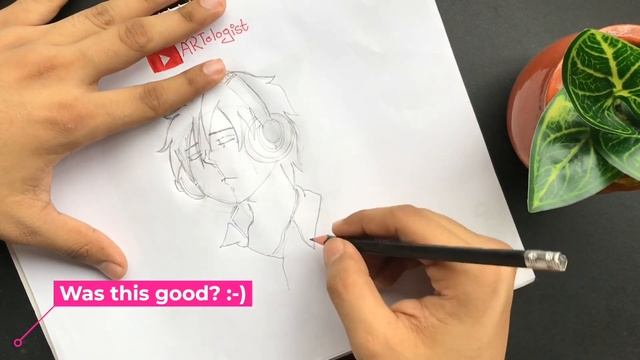 How to draw sad Anime☹︎|music♫|Easy for beginners|StepbyStep|painting|ARTologist🇧🇩✏️