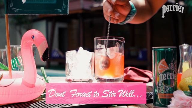 My Pink Day - Recipe from PERRIER® Pink Grapefruit