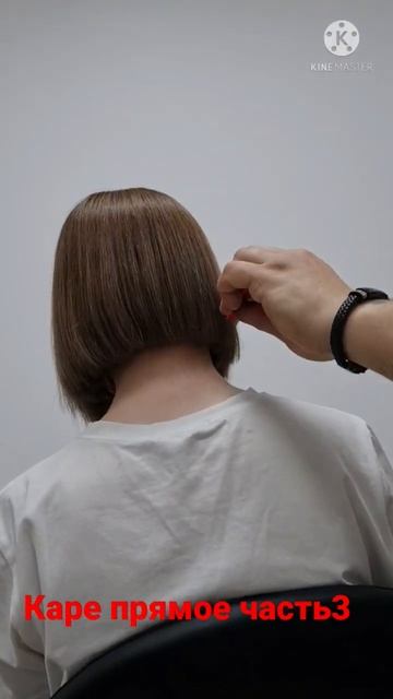 прямое каре часть 3 линия первый мой клиент после моего обучения #барбершоп #омск #барбер #эстель