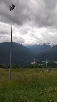 Вид с Красной Поляны Роза Хутор