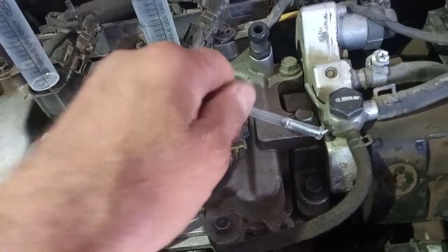 проверка дизель форсунок на слив обратки (проще некуда).