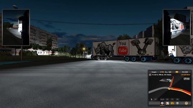 ETS2 1 48 PETERBILT 389 TUNNING карта России