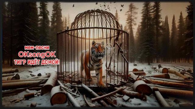 Тигр идёт домой!