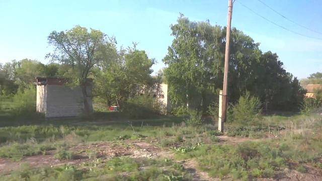 Заброшенные станционные постройки ликвидированной станции Ратная