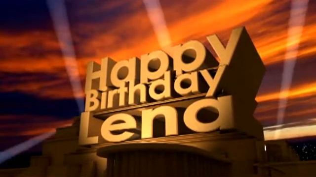 Happy Birthday Lena