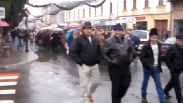 ансамбль "Кралиця". Хода колядників. Румунія. 9 - 12.01.2016р.