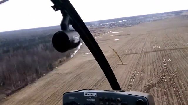 вертолет SCHWEIZER,просто полет