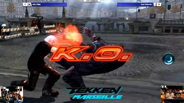 Tekken Marseille 1/2 WB Helpme vs DaitenJin