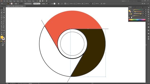 Atlantis - Как сделать логотип Google Chrome в Adobe Illustrator