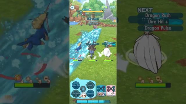 Pokémon Masters EX - Hilbert EX/C!Iris/Diantha vs. Latias (Legendary Arena)