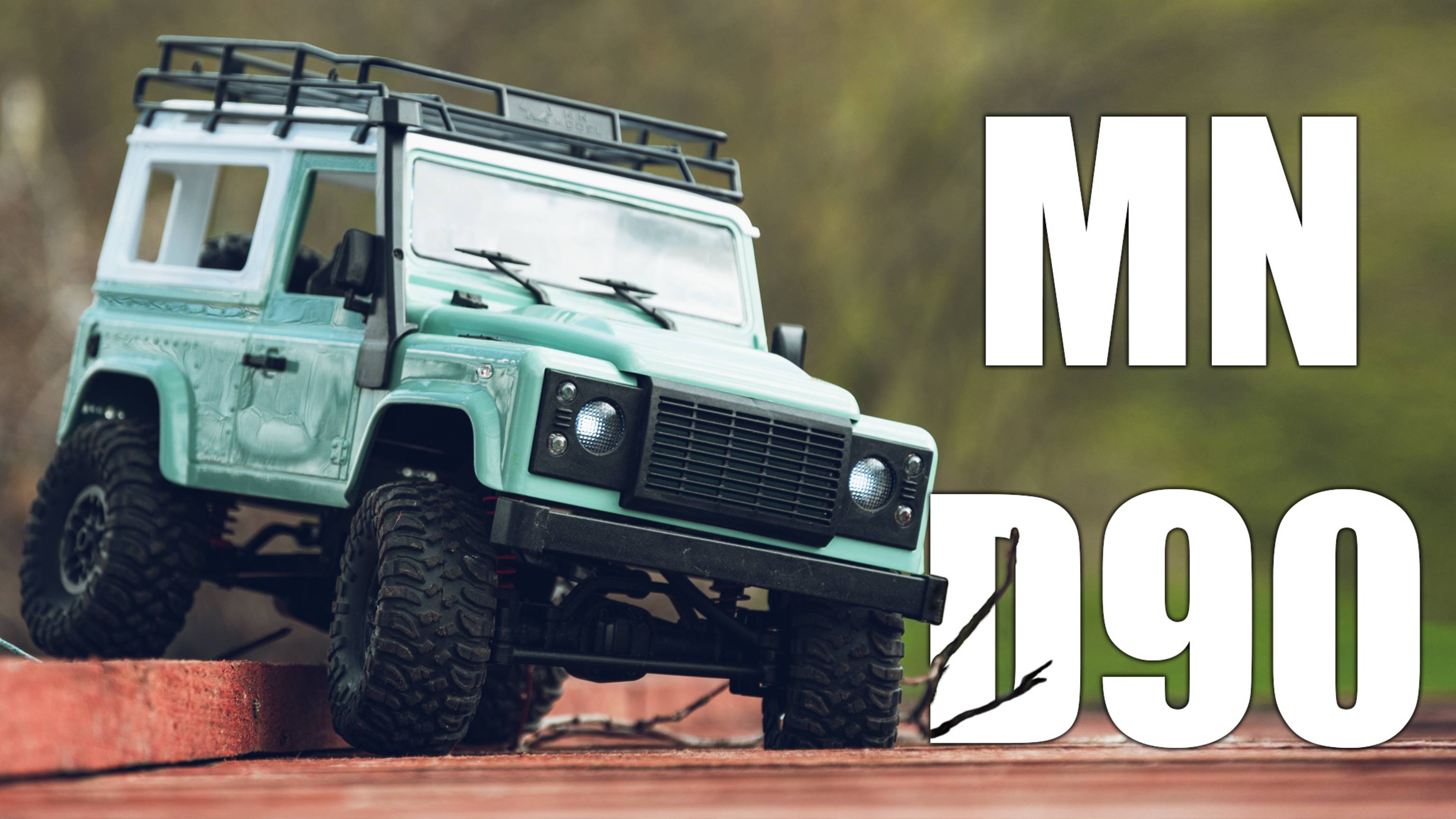 MN D90 Land Rover. RC Model. 4K