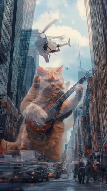 Огромные коты