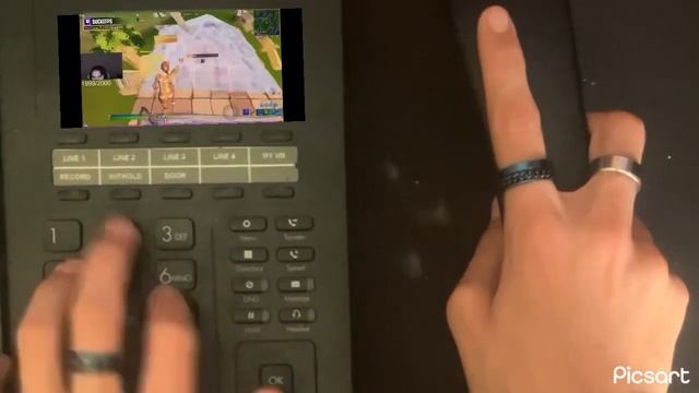Nuttiest clip on my new LG LIP-9020 IP PHONE #fortnite #rtx3090 #pcgaming