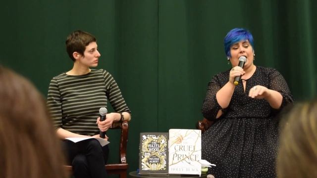 Holly Black & Melissa Albert NYC Signing! | The Hazelwood & The Cruel Prince