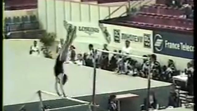 Natalia Sirobaba - 1998 European Championships Team - Uneven Bars