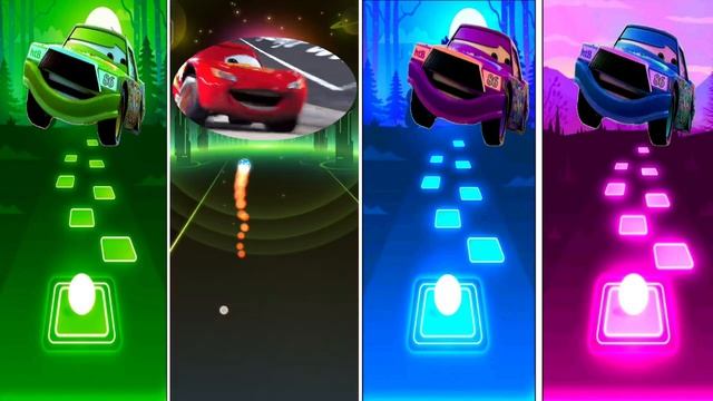 McQueen Green Eater - McQueen Red Eater - McQueen Blue Eater - McQueen Pink Eater 🎶 Who is Best?