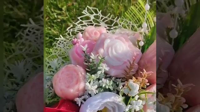 Букет з мильних квітів🥰