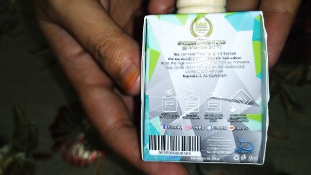Flerr Car Perfume | Vanilla • Orked • Lime
