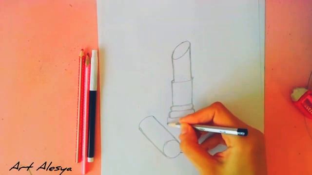 Рисую губную помаду!💋