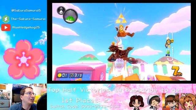 The-Sakura-Samurai Plays - Mario Kart 8 Deluxe Session 211