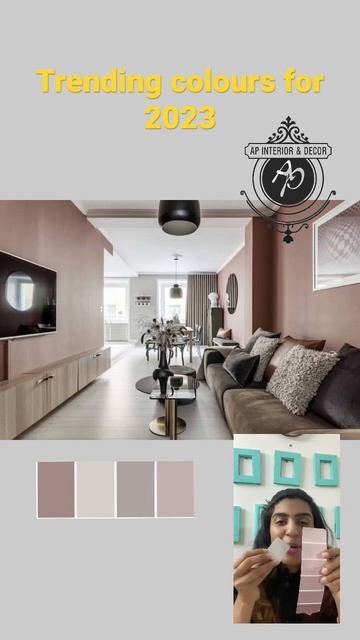 Interior Colour combinations for 2023#shorts#housecolors shorts #wallcolor #colortrend2023